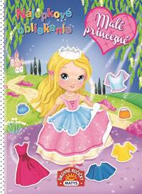 Kniha Nálepkové obliekanie: Malé princezné