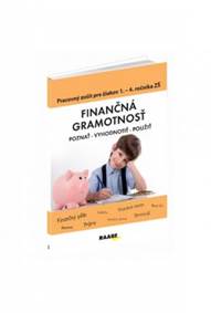 Kniha Finančná gramotnosť– PZ pre žiakov 1.– 4.ročníka ZŠ