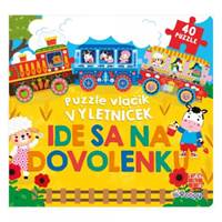 Kniha Puzzle vláčik Výletníček: Ide sa na dovolenku