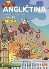 Kniha Farebná angličtina 3 PZ