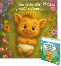 Kniha Ako sa diviačik rozlúčil s plienkou