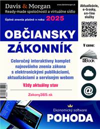 Občiansky zákonník 2025