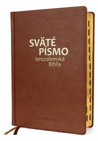 Sväté písmo - Jeruzalemská Biblia (veľký formát) hnedá obálka so zlatorezom