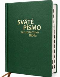 Sväté písmo - Jeruzalemská Biblia (veľký formát) zelená obálka