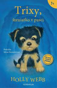 Kniha Trixy, šteniatko v pasci