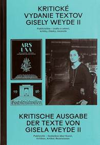 Kniha Kritické vydanie textov Gisely Weyde II