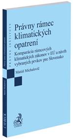 Kniha Právny rámec klimatických opatrení