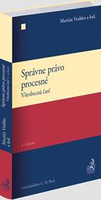 Kniha Správne právo procesné. Všeobecná časť (3. vydanie)
