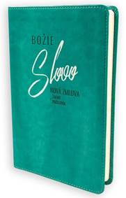 Kniha Nová zmluva, Žalmy a Príslovia, tyrkysová, 2025
