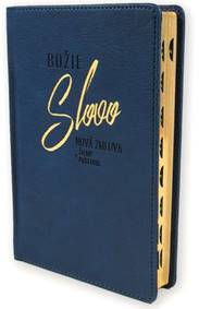 Kniha Božie Slovo - Nová zmluva, Žalmy a Príslovia 2025 - modrá, pevná väzba