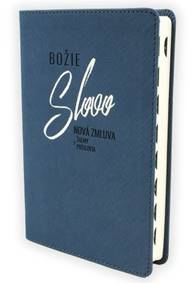 Kniha Božie Slovo - Nová zmluva, Žalmy a Príslovia 2025 - modrá