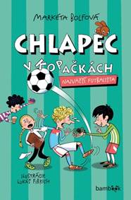 Chlapec v kopačkách