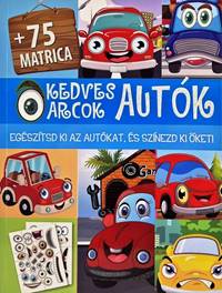 Kniha Kedves arcok autók munkafüzet ( Maďarská verzia )