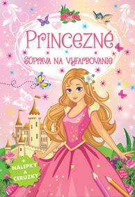 Kniha Princezné súprava na vyfarbovanie