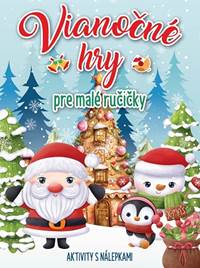 Kniha Vianočné hry pre malé ručičky
