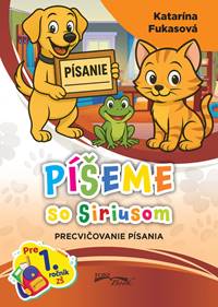 Kniha Píšeme so Siriusom precvičovanie písania Foni Book