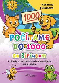 Kniha Počítame do 1000 so Siriusom pracovný zošit Foni Book
