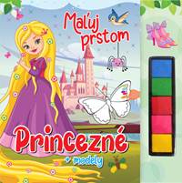 Kniha Maľuj prstom Princezné