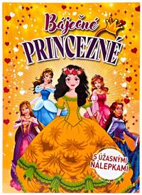 Kniha Maľovánka Báječné princezné so samolepkami