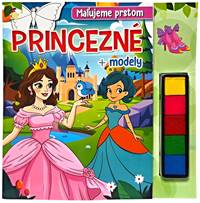 Maľujeme prstom Princezné+modely - FONI-BOOK