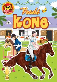 Kniha Veselé kone - 101 aktivít s nálepkami (2.vyd.)