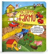 Zábavná okienková knižka Objavte farmu