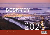 Kniha Beskydy 2026 - nástěnný kalendář