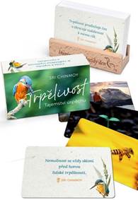 Kniha Trpělivost - s dřevěným stojánkem