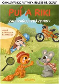 Kniha Puí a Riki zachraňují prázdniny