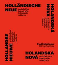 Kniha Holandská nová architektura, typografie, fotografie
