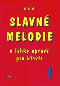 Kniha Slavné melodie v lehké úpravě pro klavír 1