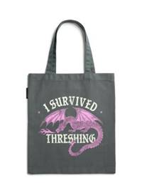 Fourth Wing: I Survived Threshing tote bag - autor neuvedený