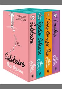 Alice Oseman Four-Book Collection Box Set (Solitaire, Radio Silence, I Was Born For This, Loveless)