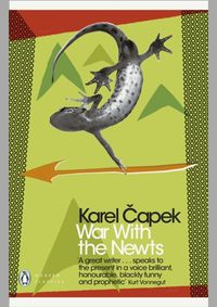 Kniha War with the Newts