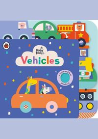Kniha Baby Touch: Vehicles Tab Book