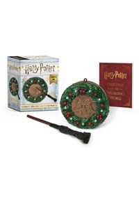 Harry Potter: Hogwarts Christmas Wreath and Wand Set: Lights Up!