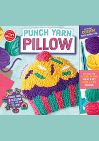 Punch Yarn Pillow Arts and Craft Kit
