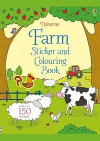 Farm Sticker And Colouring Book