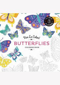 Kniha Vive Le Color Butterflies Coloring Book