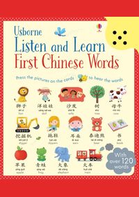 Kniha Listen and Learn First Chinese Words