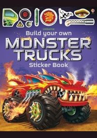 Build Your Own Monster Trucks Sticker Book