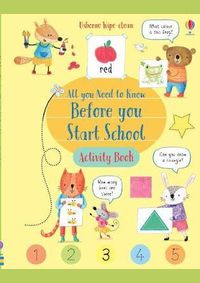 Kniha Wipe-Clean All You Need to Know Before You Start School Activity Book