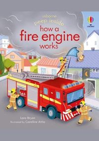Kniha Peep Inside how a Fire Engine works