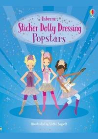 Kniha Sticker Dolly Dressing Popstars