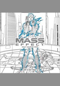 Mass Efect Adult Coloring Book