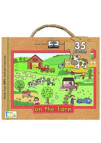 Green Start Giant Floor Puzzles : On The Farm