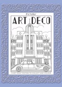 Kniha Pictura: Art Deco Patterns : Posters