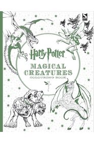 Kniha Harry Potter colouring book Magical Cratures