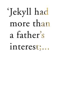 Dr Jekyll and Mr Hyde