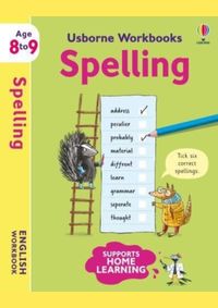 Kniha Usborne Workbooks Spelling 8-9